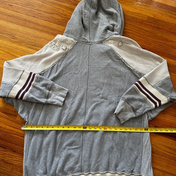Hard to Find Free People Sequin Athletic Hoodie - Picture 6 of 6